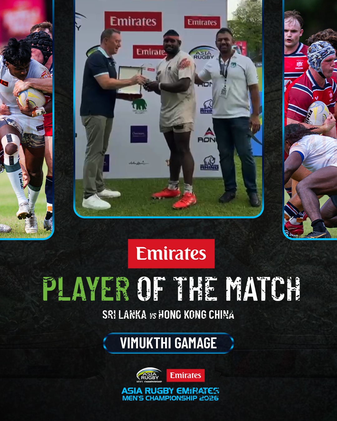 Thilina Perera Rugby Athlete